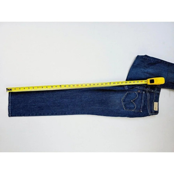 Levi's 25X28 Women's Bold Curve Classic Rise Slim Leg Women's Blue Jeans Size 0 - Picture 8 of 14